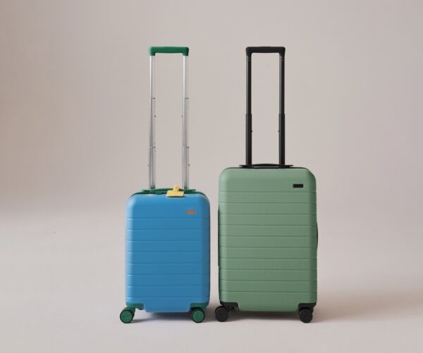 The Kids Carry-On in Poppy Orange