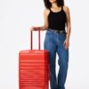 The Large Check-In Roller in Glossy Flame