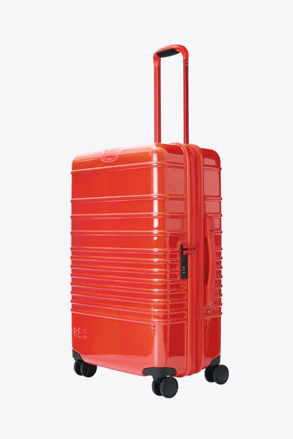 The Medium Check-In Roller in Glossy Flame