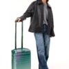 The Small Carry-On Roller in Wicked Green