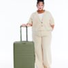 The Medium Check-In Roller in Olive