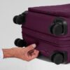 The Softside Carry-On in Plum Purple