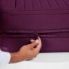 The Softside Carry-On in Plum Purple