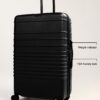 The Large Check-In Roller in Black